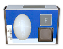 Pick-by-Light Anzeige mit Sensor oben