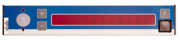 Pick-by-Light display pour l’affichage d’informations supplémentaires.