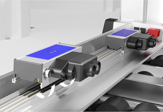 Einfache Montage des E-Kanban Steuerungsmoduls durch Aufclipsen auf die Profilschiene.