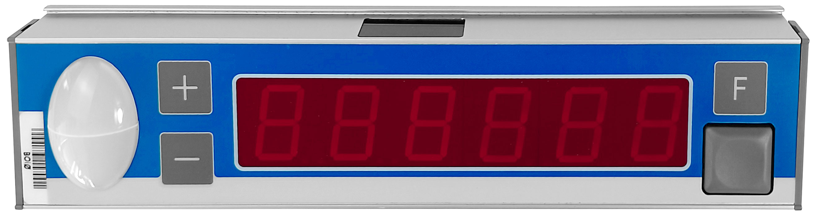 Pick by Light Fachanzeige PTF-6N-2 mit Sensor oben von KBS