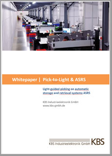 Cover picture KBS White Paper on Pick by Light and ASRS